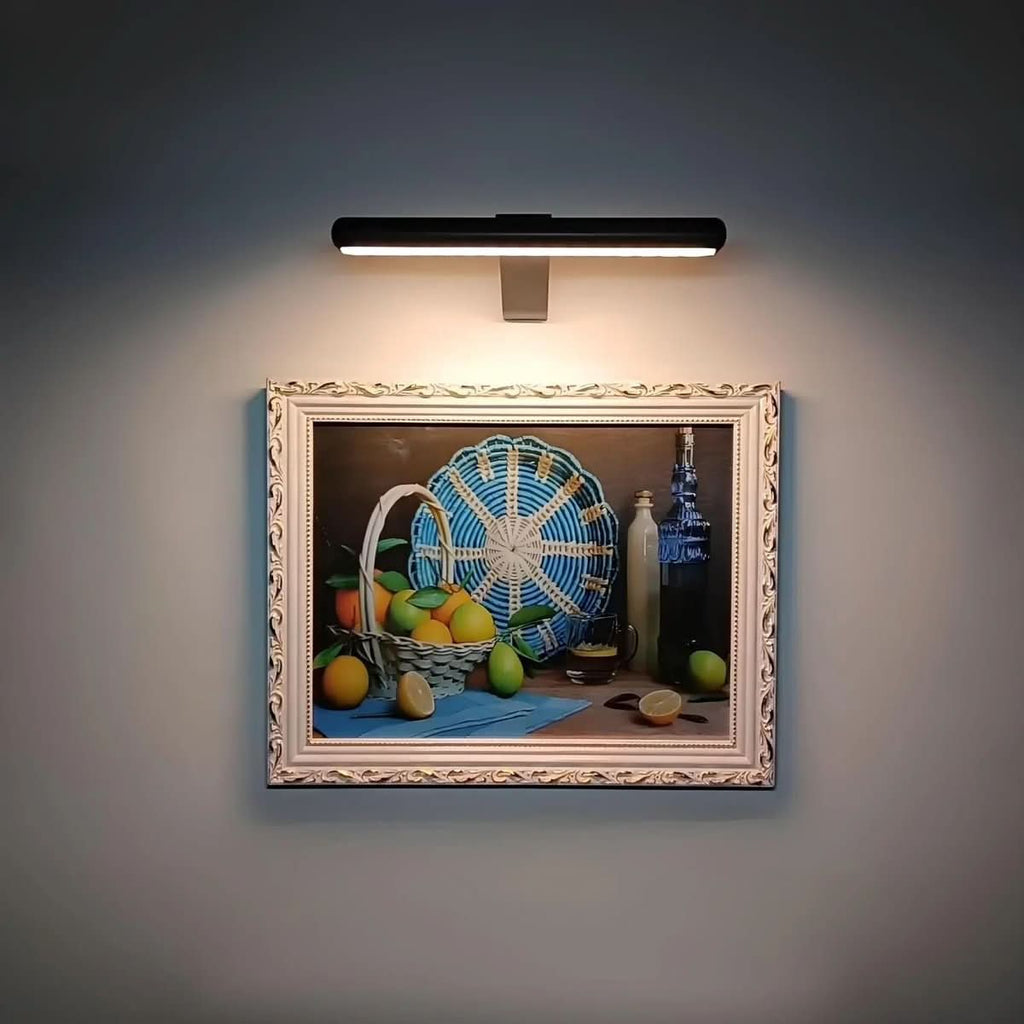 Applique LED | Éclairage artistique dimmable | Design en métal rechargeable | ArtGlow