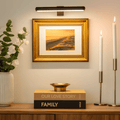 Applique LED | Éclairage artistique dimmable | Design en métal rechargeable | ArtGlow
