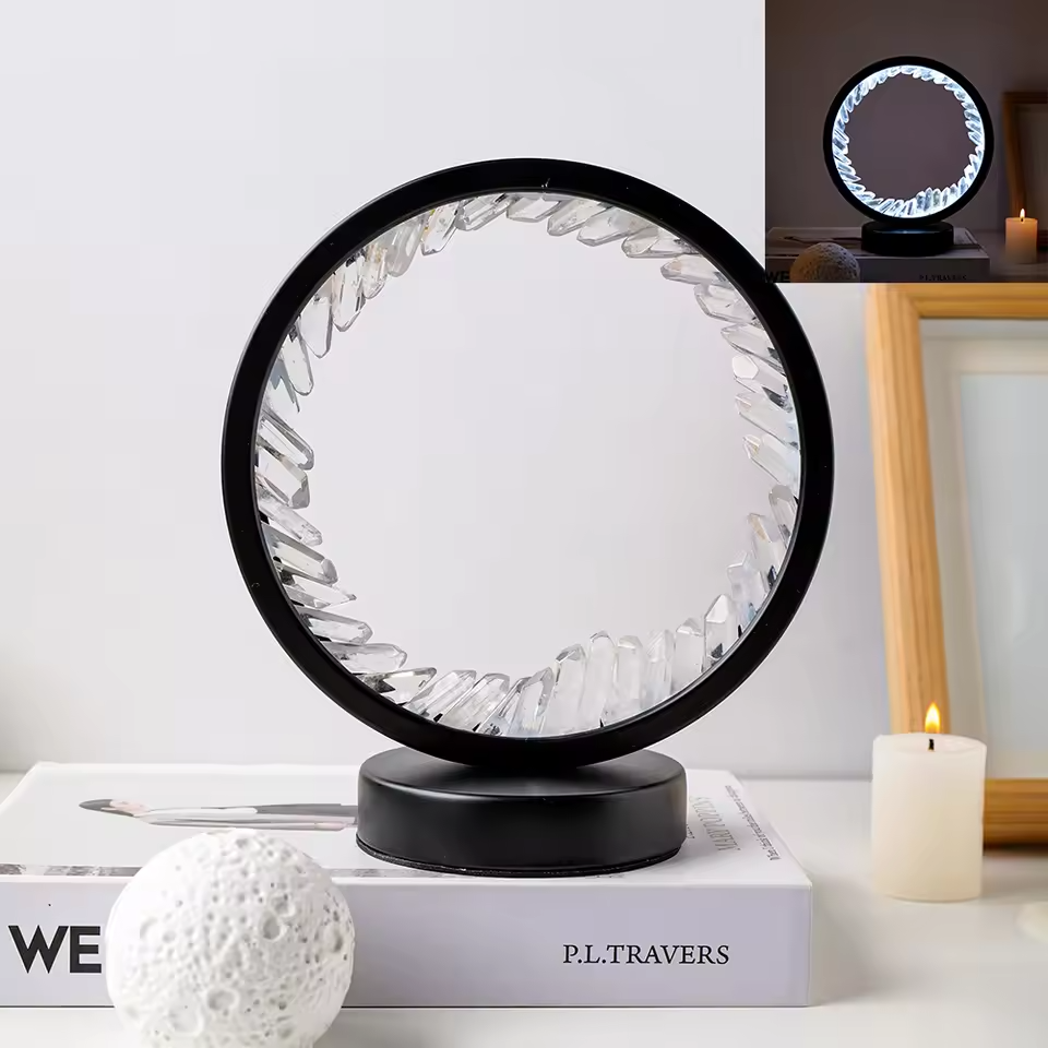 Lampe de table luxueuse – Énergie cristalline pour votre maison