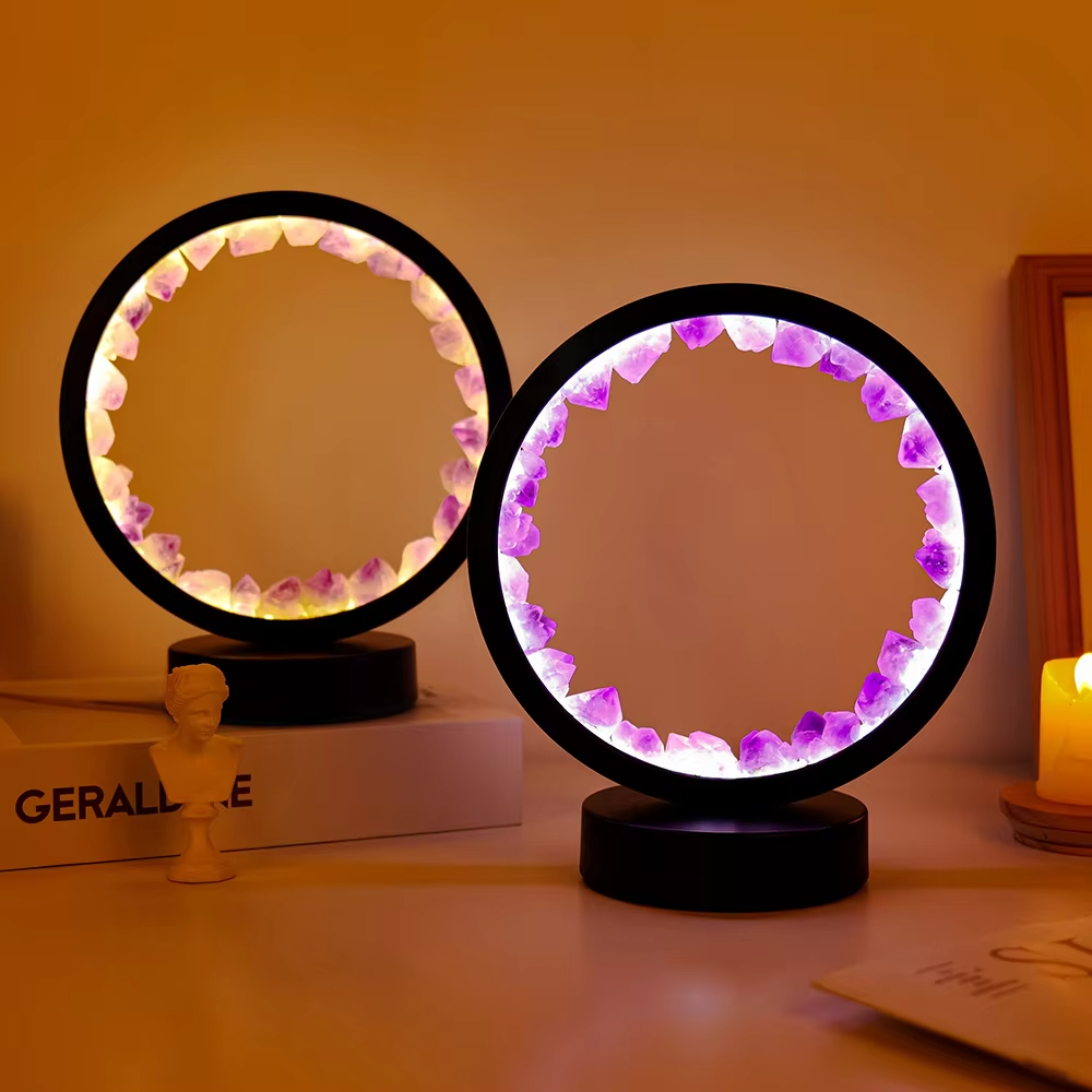 Lampe de table luxueuse – Énergie cristalline pour votre maison
