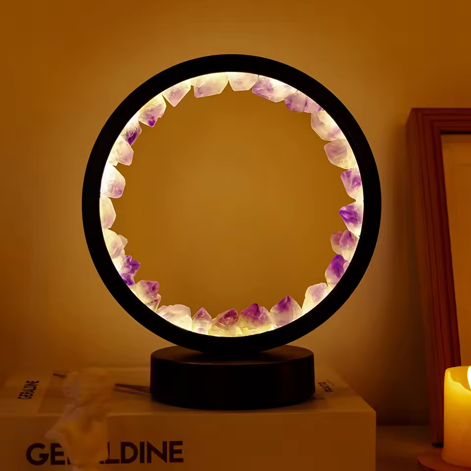 Lampe de table luxueuse – Énergie cristalline pour votre maison