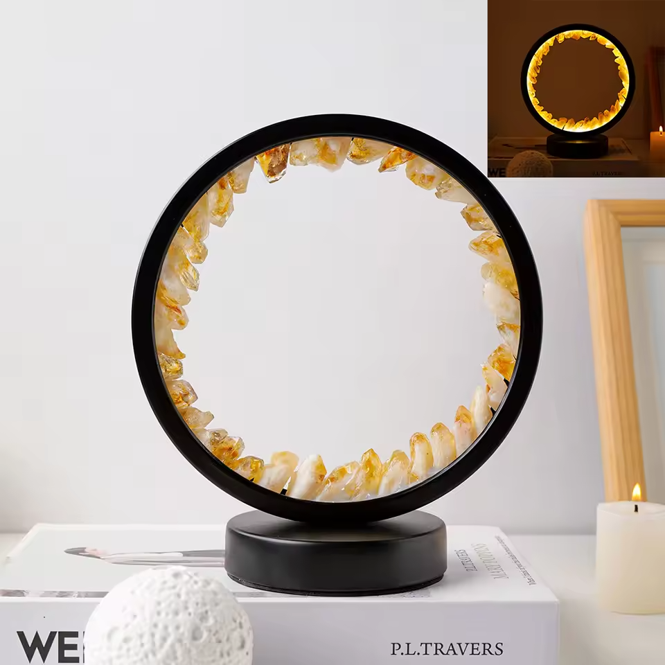 Lampe de table luxueuse – Énergie cristalline pour votre maison