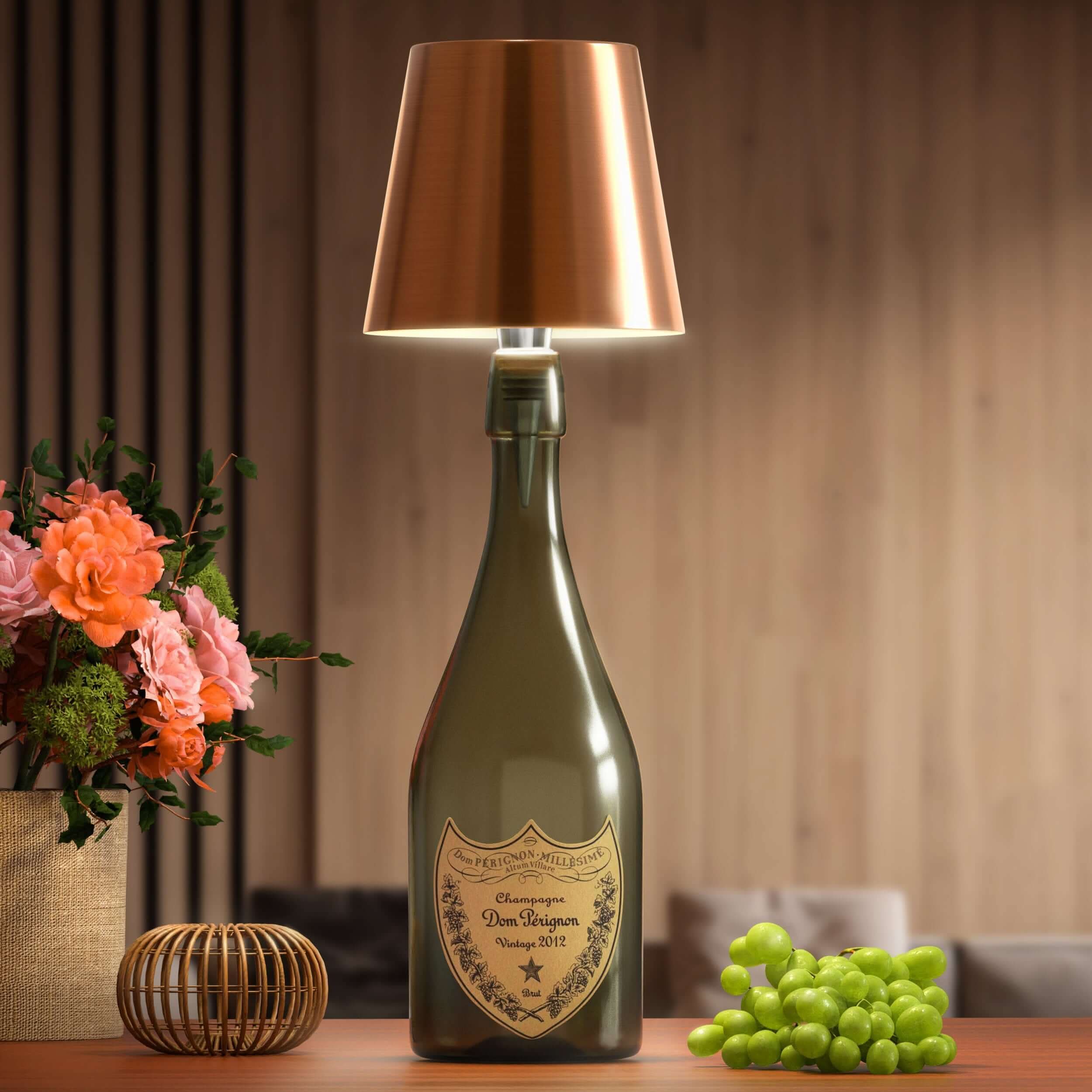 Lampe de bouteille sans fil – Éclairage élégant et original