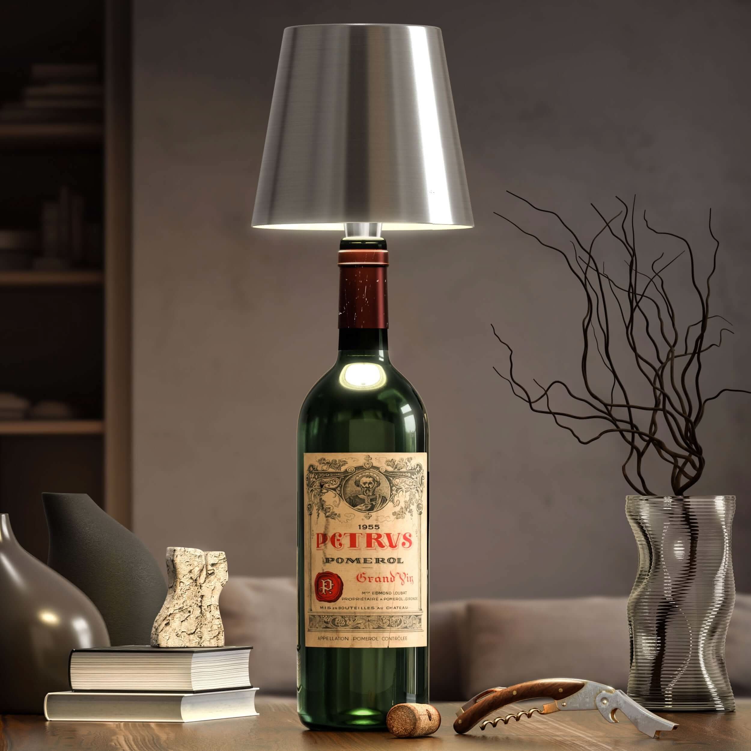 Lampe de bouteille sans fil – Éclairage élégant et original