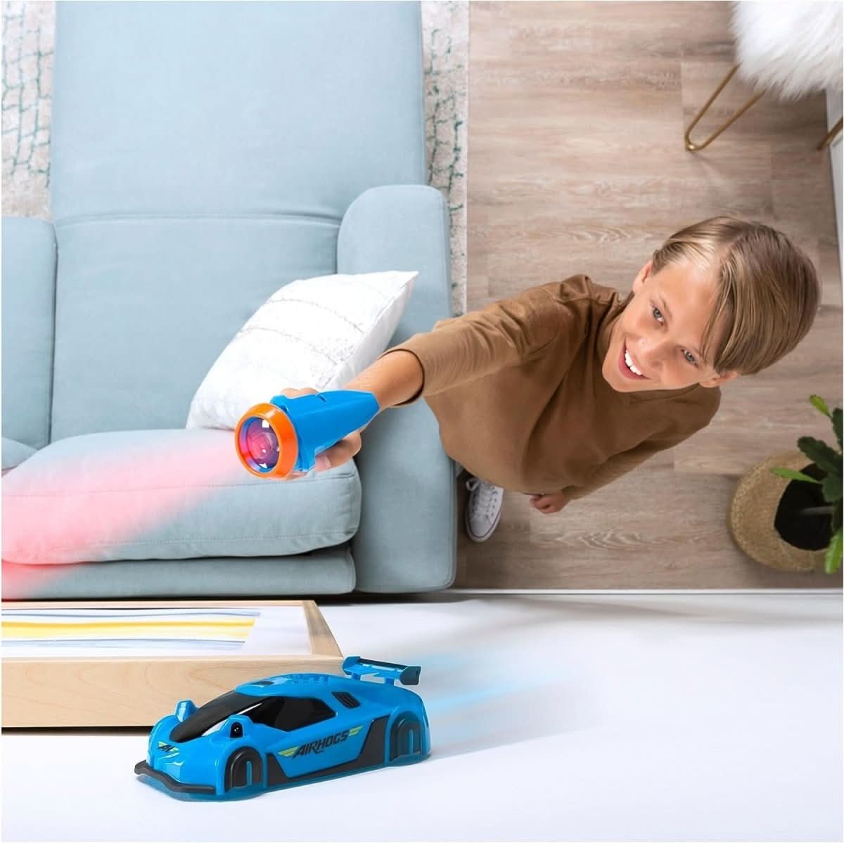 GRAVITYRACER – Voiture RC à escalade murale contrôlée par laser pour enfants