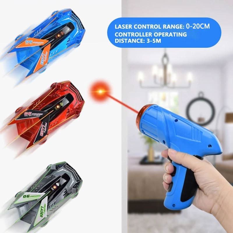 GRAVITYRACER – Voiture RC à escalade murale contrôlée par laser pour enfants