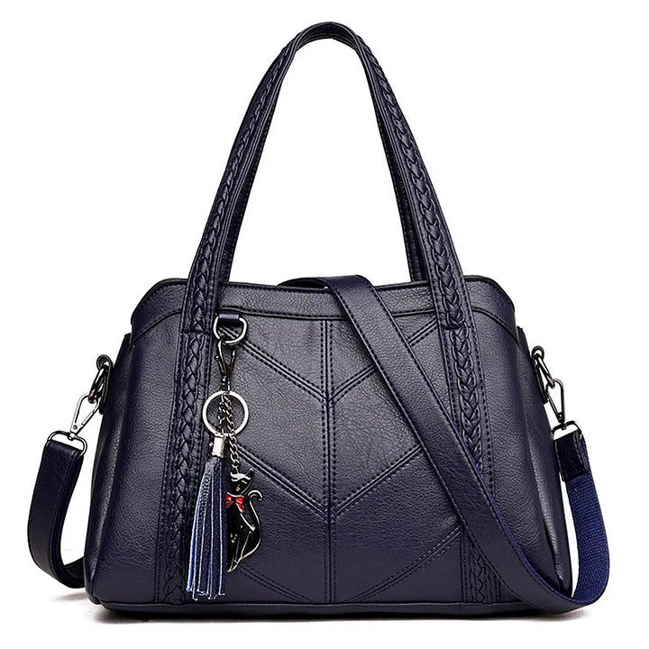 Sac à main en cuir | Sac à main pour femmes | Spacieux et organisé | Freja