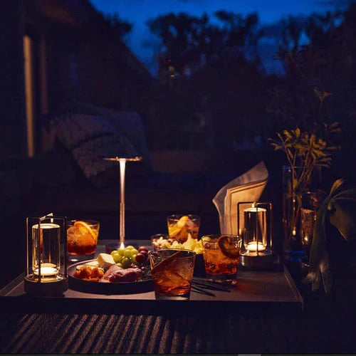 Lampe de table sans fil rechargeable – dimmable pour l'intérieur et l'extérieur