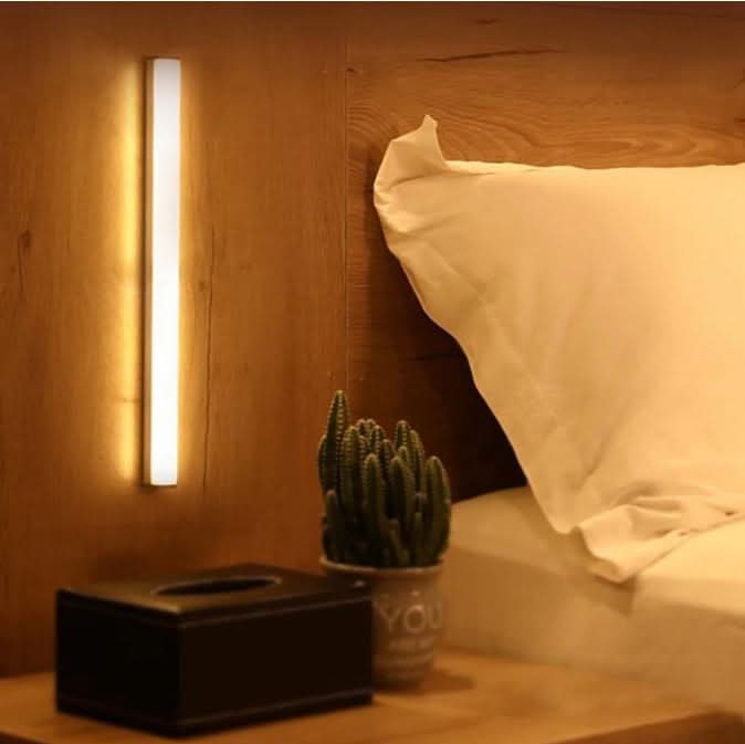 Barre lumineuse | Lampe de nuit sans fil avec capteur de mouvement | Lumière d'orientation chaude | Sensolux