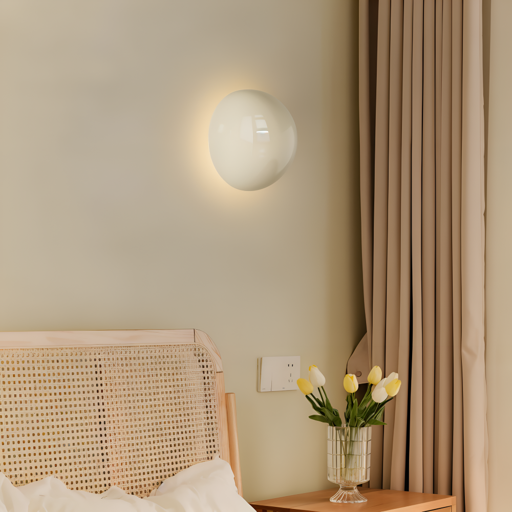 Cirvia – Applique Murale Ronde Moderne en Fer avec LED Énergétiquement Efficace