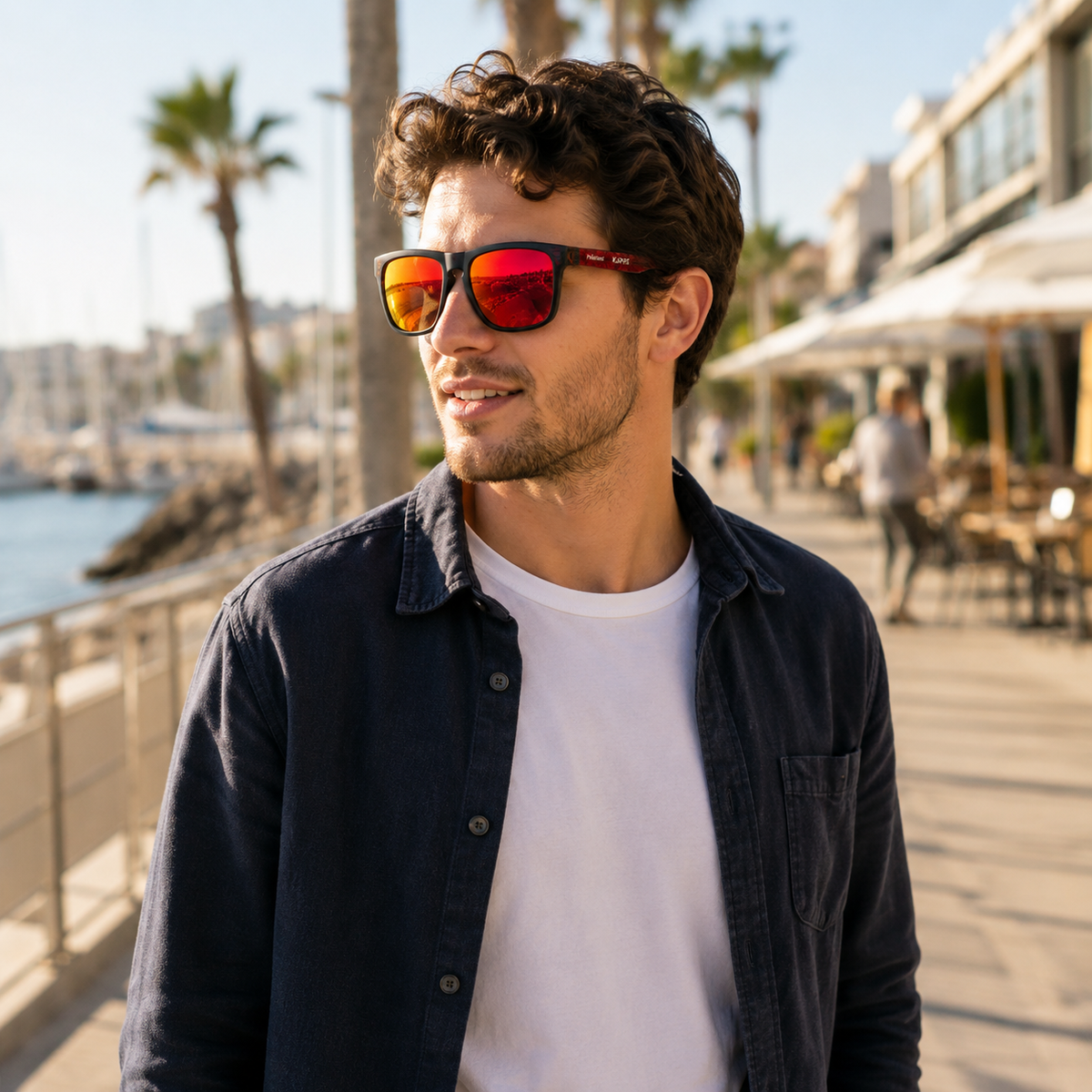Lunettes de soleil polarisées anti-lumière bleue UV400 MetroGuard