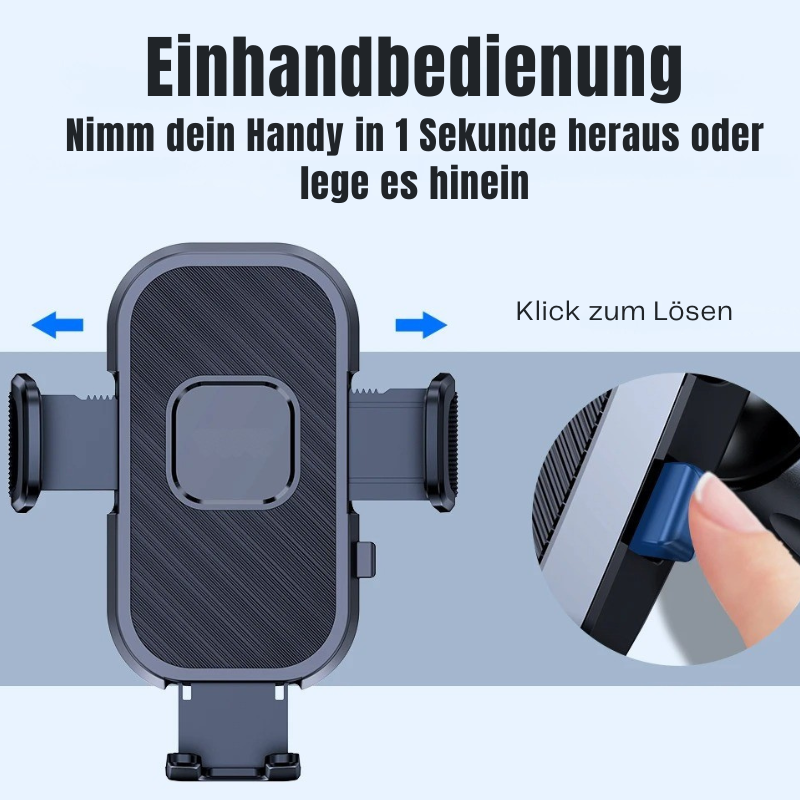 Support de téléphone avec ventouse puissante