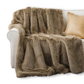 VelouraFur Luxe – Couverture en Fausse Fourrure de Luxe avec Finition Velours Élégante