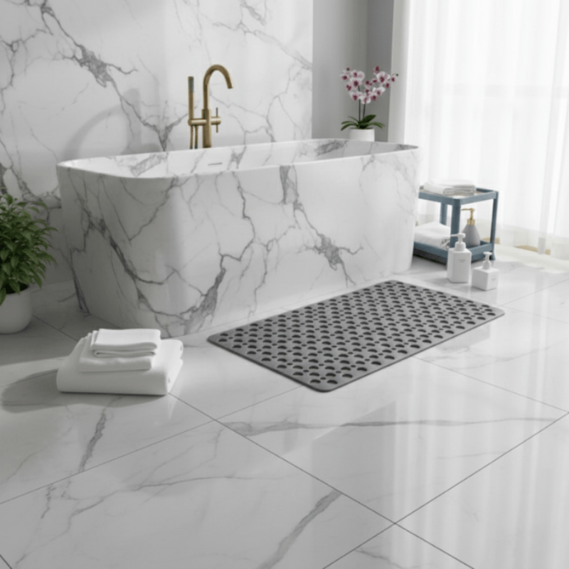 ZENBATH – Tapis de Douche Antidérapant Premium pour Salles de Bain Sûres et Hygiéniques