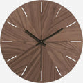 Silencio Wood – Horloge Murale Silencieuse au Design Moderne avec Effet Bois