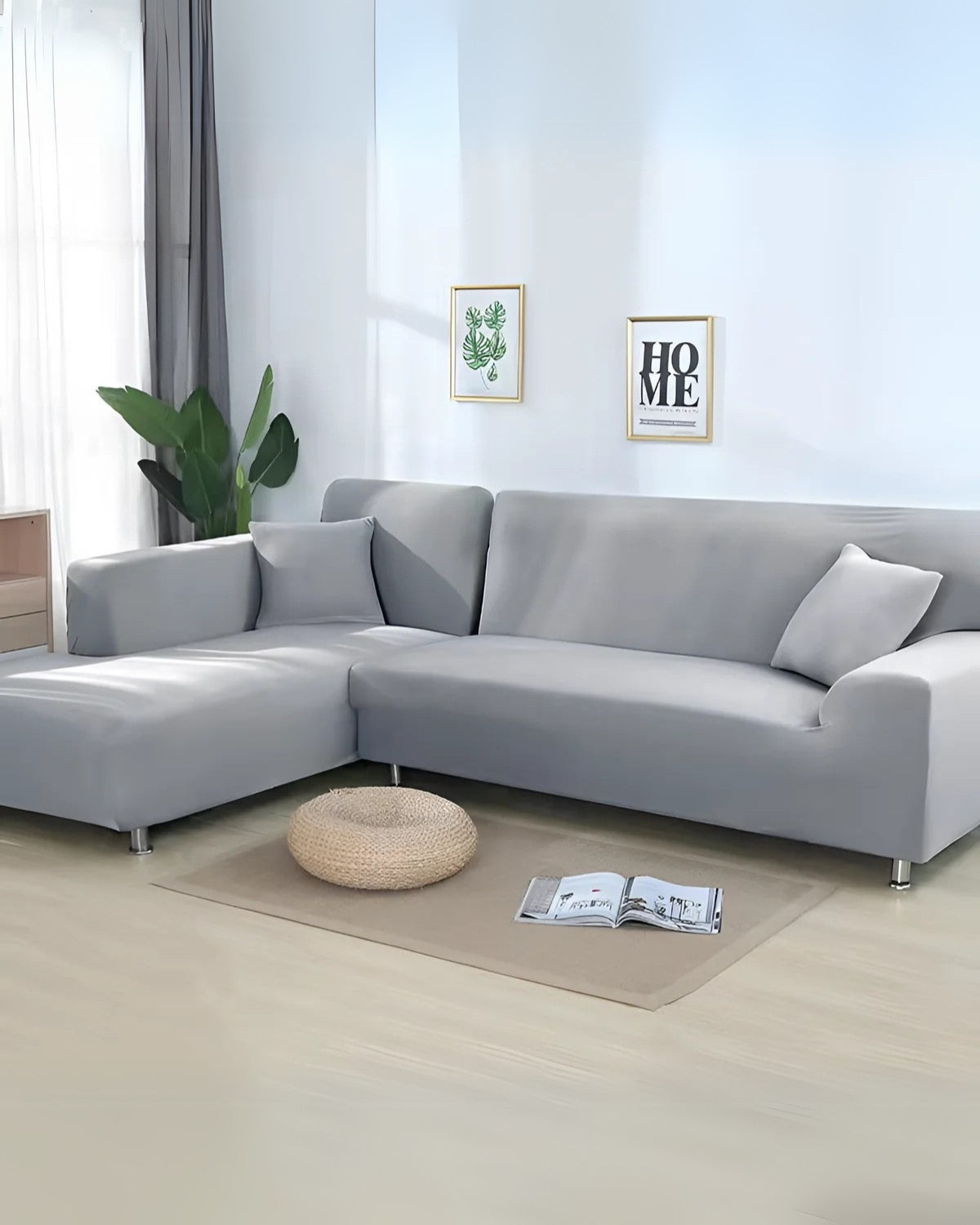 Housse de Canapé Modulaire – Ajustement Esthétique et Configuration Flexible
