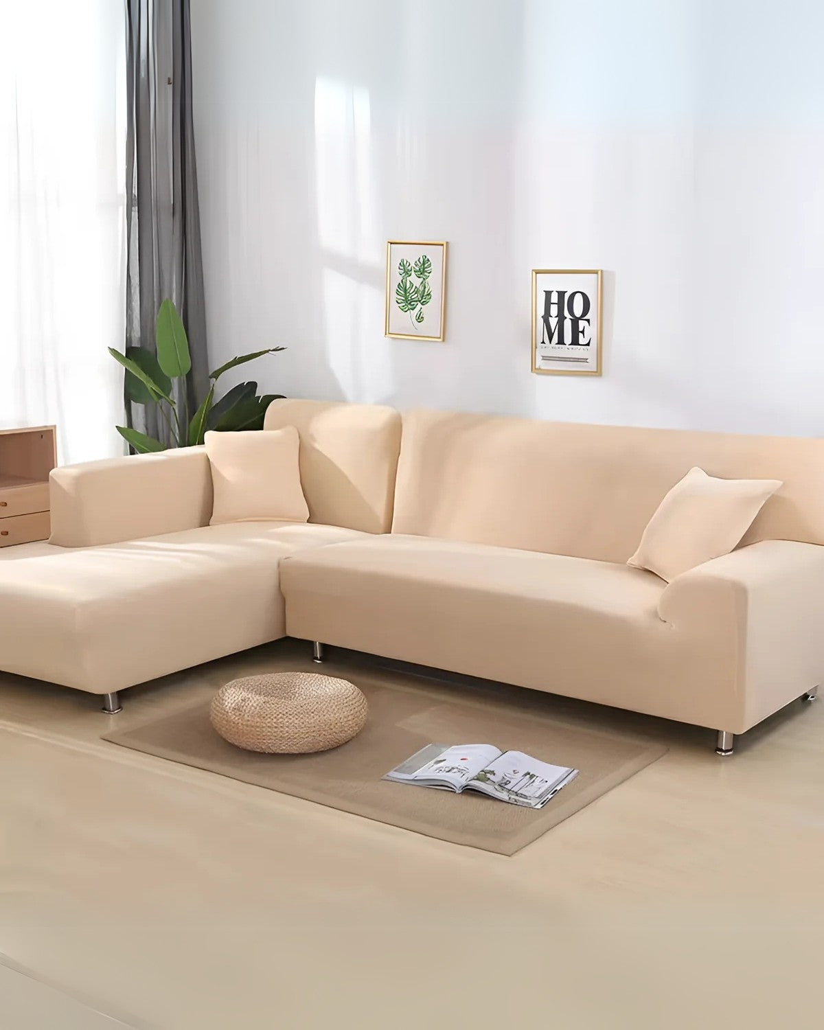 Housse de Canapé Modulaire – Ajustement Esthétique et Configuration Flexible