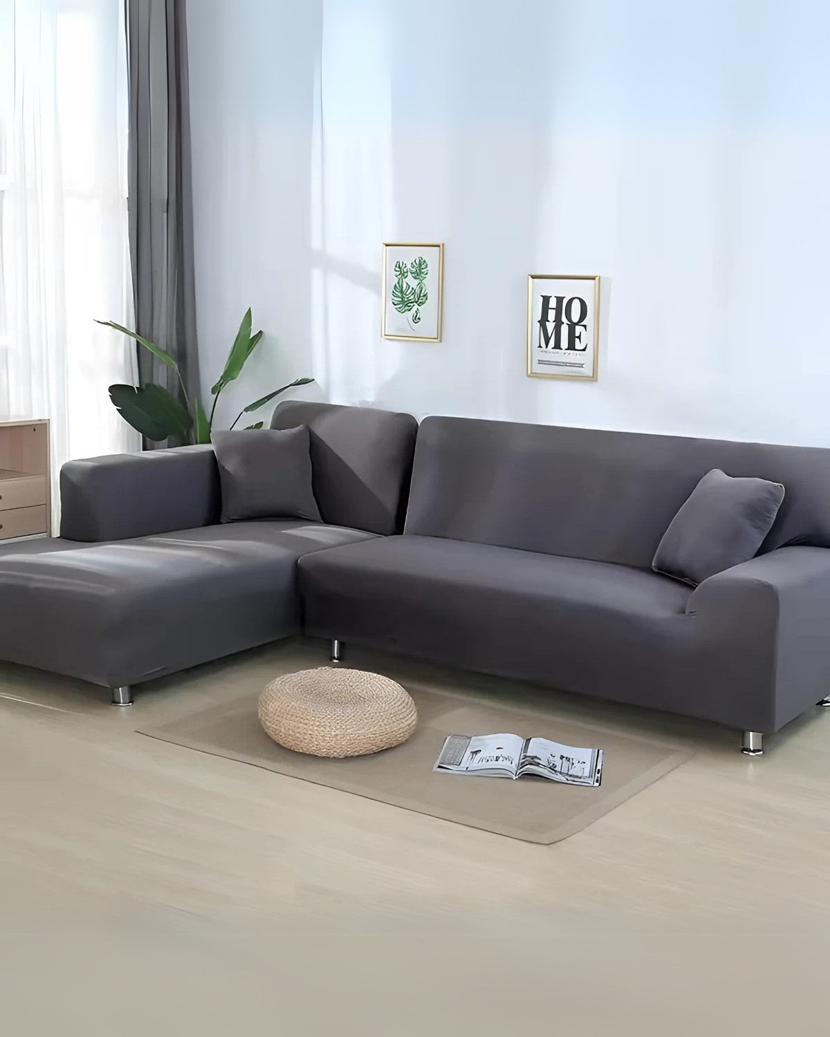 Housse de Canapé Modulaire – Ajustement Esthétique et Configuration Flexible