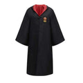 MAGISHIRE - Costume d'Étudiant Sorcier de Poudlard avec Robe, Baguette et Accessoires pour Enfants et Adultes