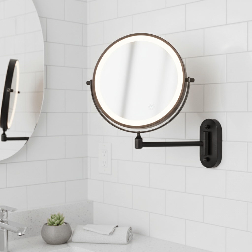 BRIGHTLOOK – Miroir de Maquillage LED avec Éclairage Réglable