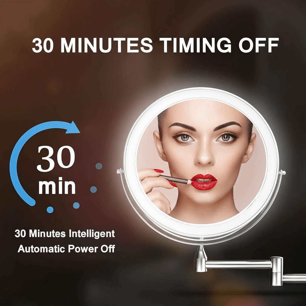 BRIGHTLOOK – Miroir de Maquillage LED avec Éclairage Réglable