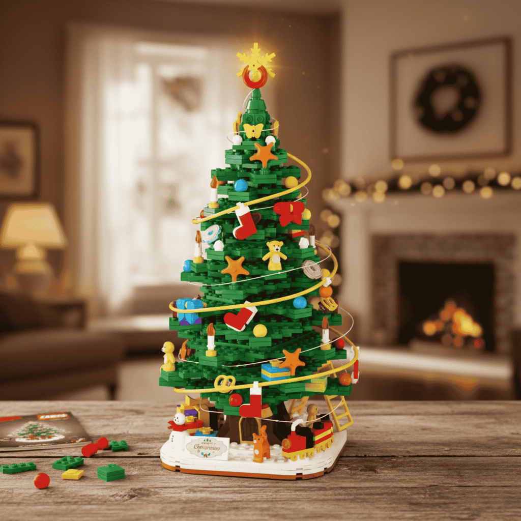 Calendrier de l'Avent de Noël de 1102 pièces pour des souvenirs de vacances créatifs