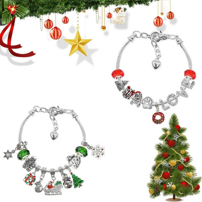 JOYBRACE – Calendrier de l'Avent Bracelet de Noël DIY pour 24 Jours de Plaisir Créatif