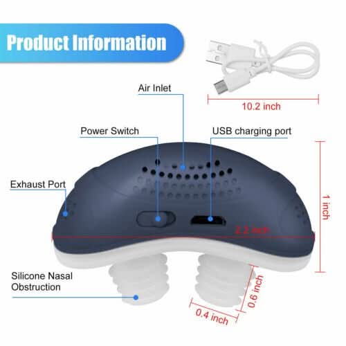 Skanto | Dispositif CPAP anti-ronflement sans masque pour un sommeil silencieux et une respiration libre