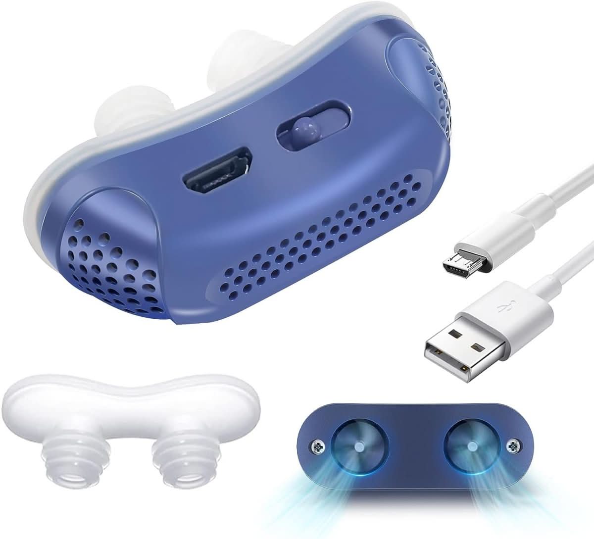 Skanto | Dispositif CPAP anti-ronflement sans masque pour un sommeil silencieux et une respiration libre