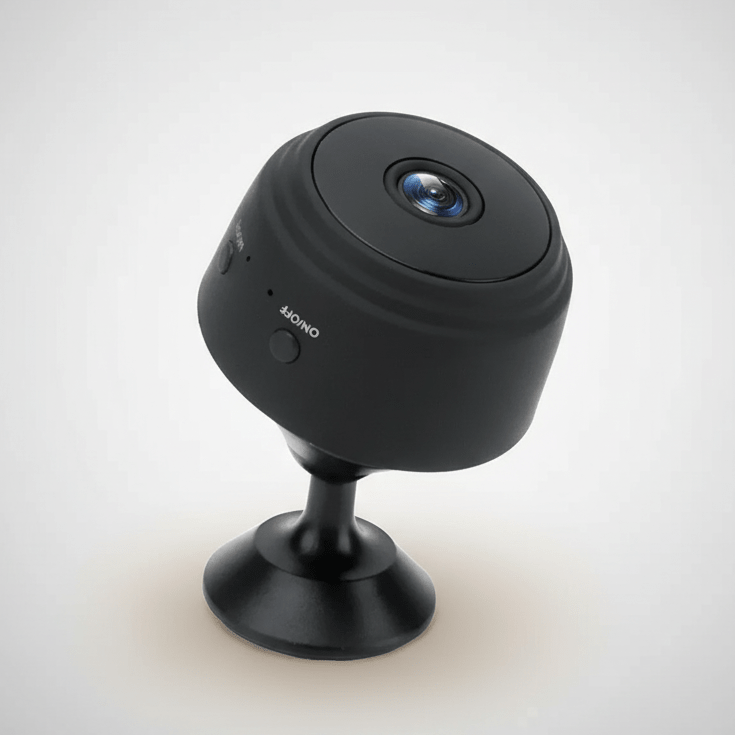 SECURAVIEW - Caméra de Surveillance Intelligente 1080P pour Maison avec Contrôle par Application & Mode Nuit Clair