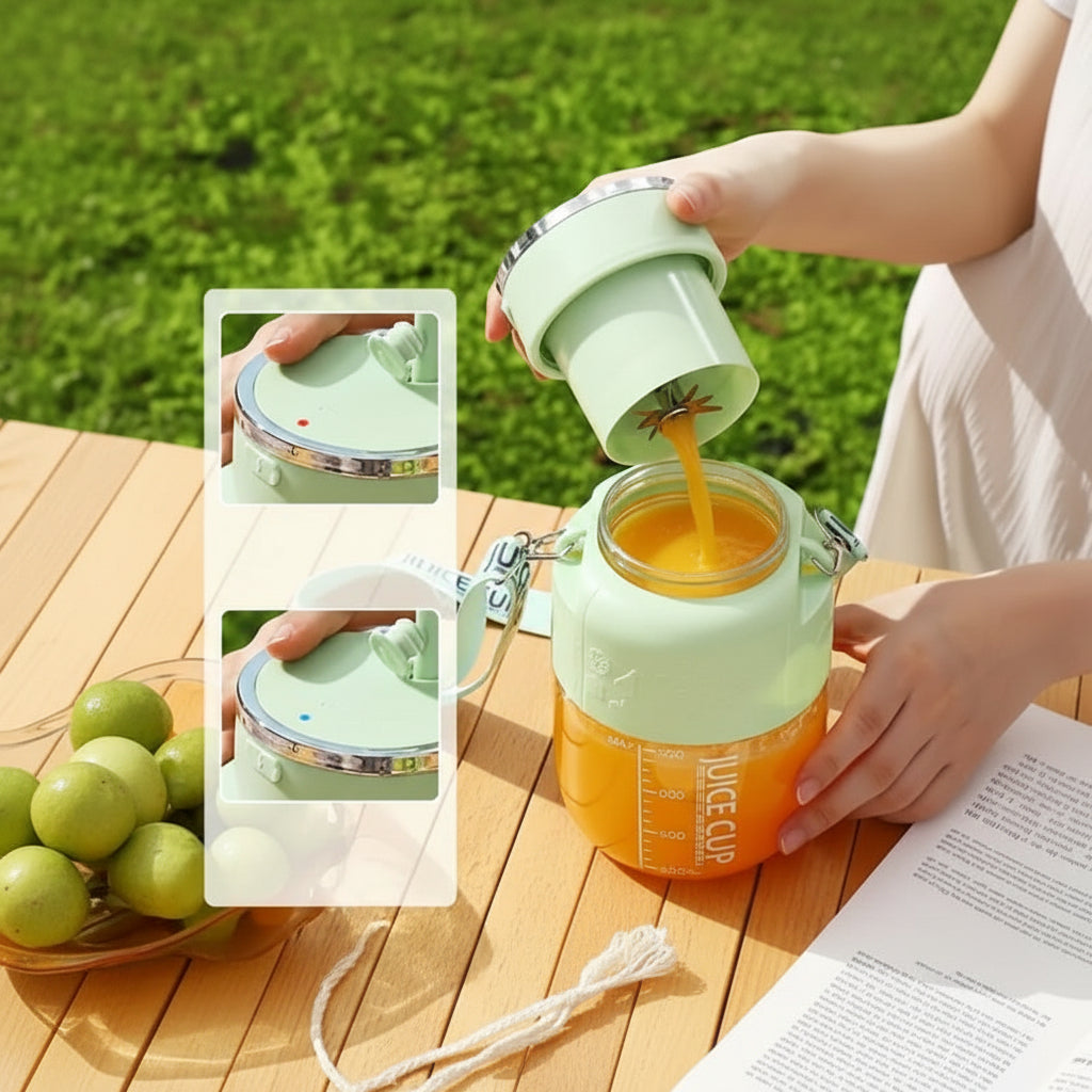 Blender électrique portable – chargement USB, pour smoothies et cocktails