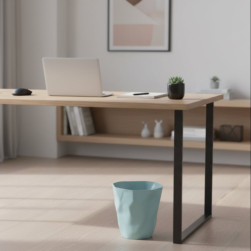 FORMHAUS – Poubelle minimaliste élégante avec une forme irrégulière unique