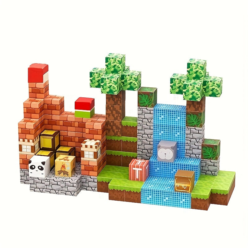 Skanto | Blocs de Construction Magnétiques Ensemble de Jouets Créatifs