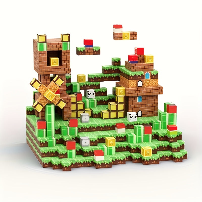Skanto | Blocs de Construction Magnétiques Ensemble de Jouets Créatifs
