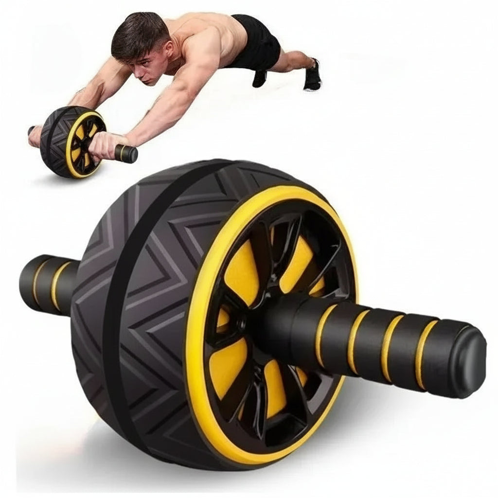 VORTEXROLL – Roue d'exercice abdominale portable pour l'entraînement de la force du tronc