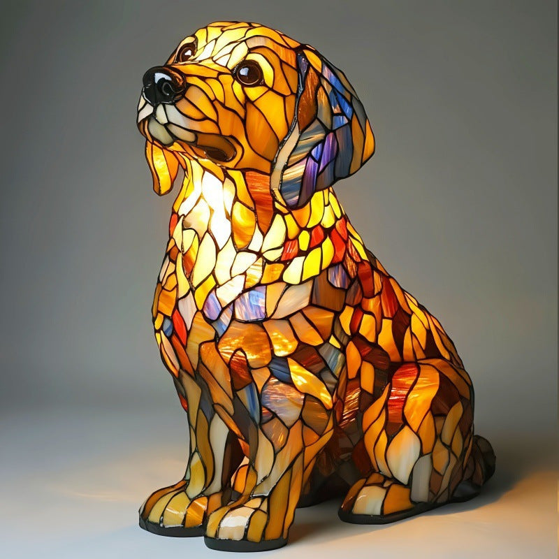 PUPGLOW – Lampe de Nuit LED de Race de Chien Artistique pour une Décoration de Maison Conviviale