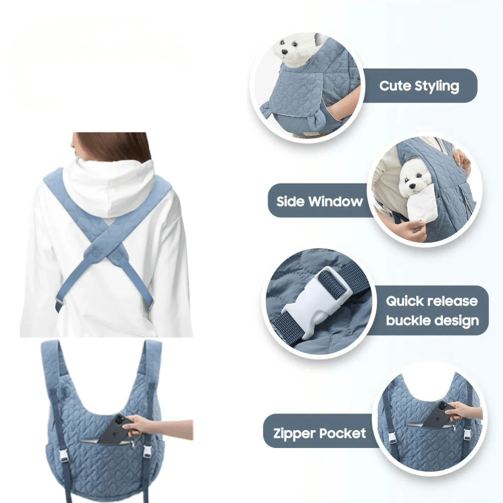 TRAVELTAIL – Transporteur pour animaux de compagnie étanche pour des voyages en toute sécurité