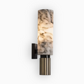 Marvello Applique Murale – Applique Murale LED Cylindrique en Marbre Naturel