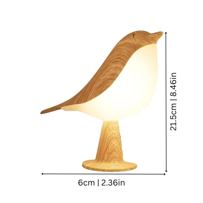 Lampe réglable en forme d'oiseau | Diffuseur d'arôme portable avec lumière personnalisable pour la détente et la lecture