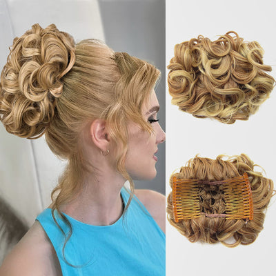 BunLuxe™ – Ton Chignon Messy Parfait en Quelques Secondes !