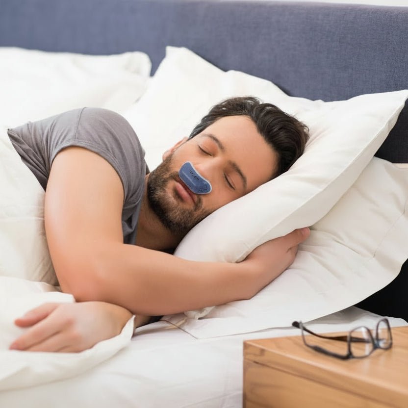 SNORELITE - Dispositif de soutien au sommeil compact conçu pour aider à une respiration plus fluide et améliorer le confort de sommeil nocturne