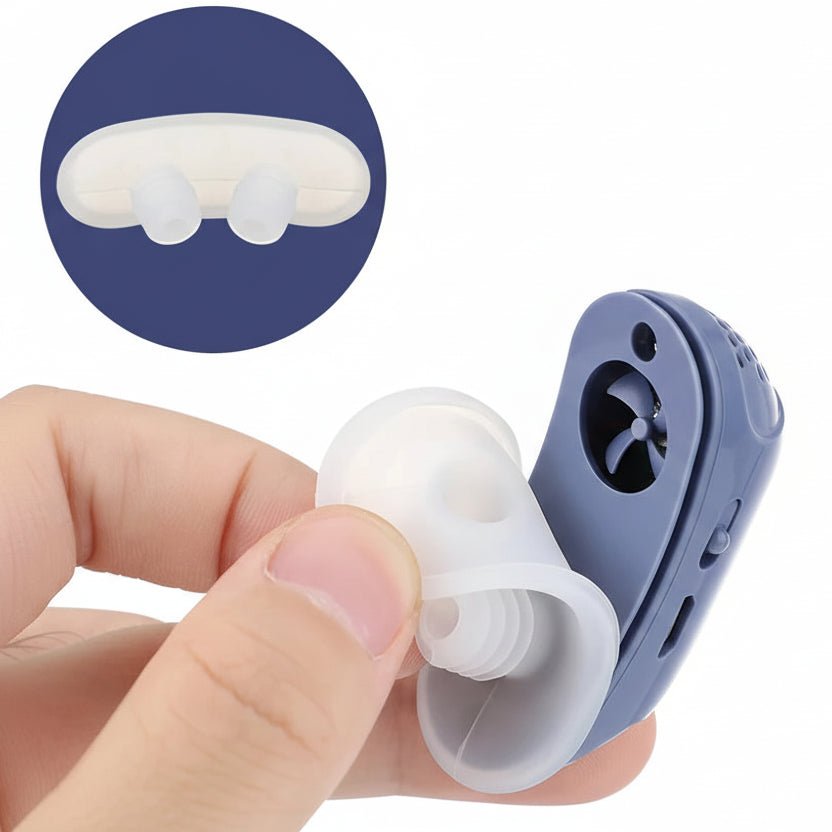 SNORELITE - Dispositif de soutien au sommeil compact conçu pour aider à une respiration plus fluide et améliorer le confort de sommeil nocturne