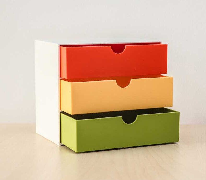 Tiroir minimaliste pour le bureau