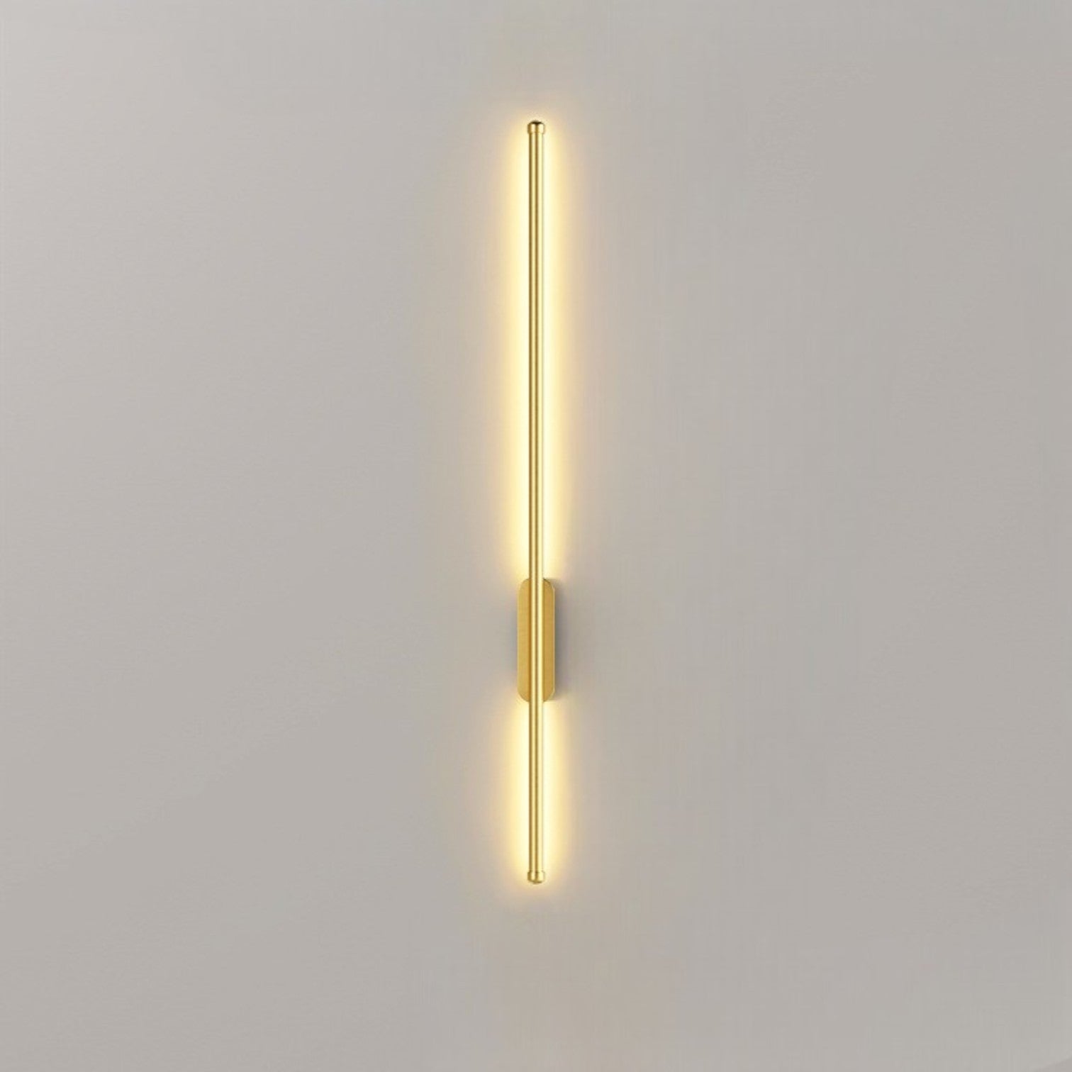 Applique Murale LED Minimaliste pour Salon et Bureau, 60 cm ou 100 cm, Lumière Chaude 3000K, Montage Facile