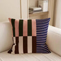 Housse de Coussin Rayée Mod Blocks
