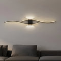 Applique murale LED moderne avec un élégant design en vagues
