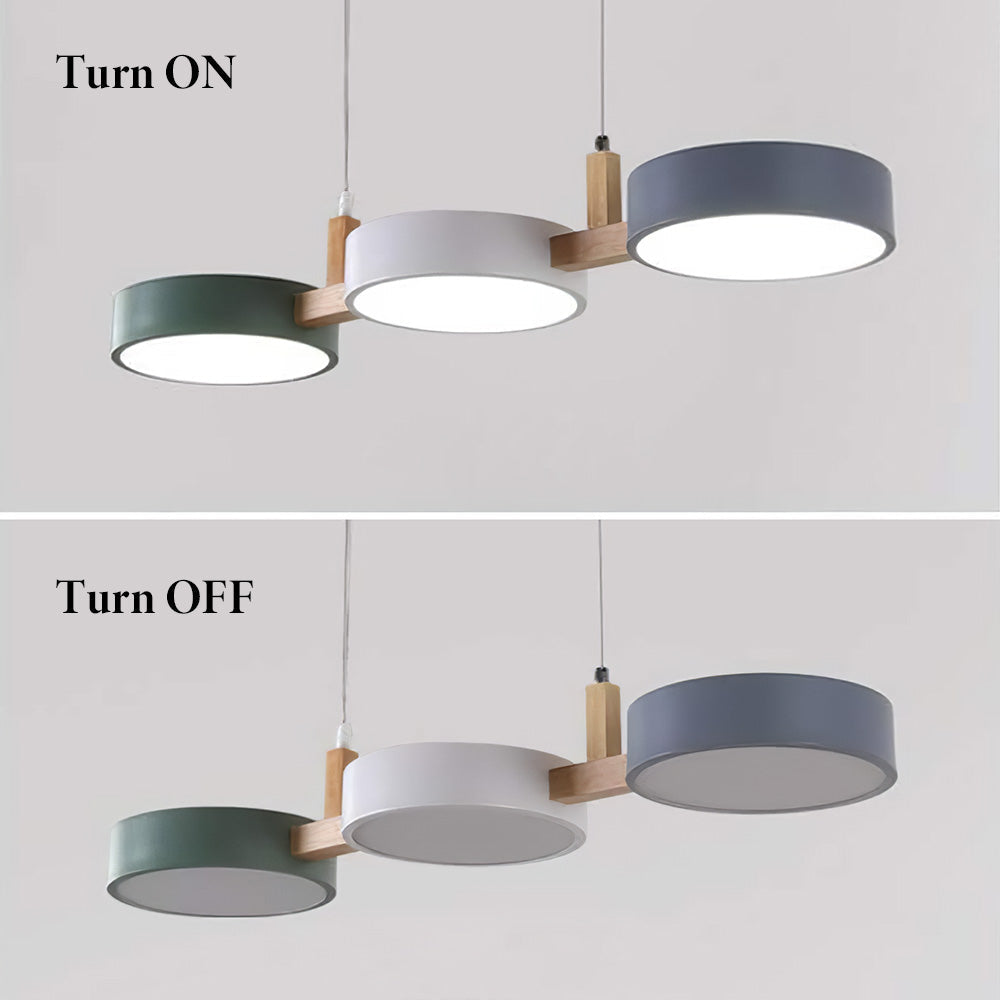 Lustre Nordique Moderne - Éclairage Suspendu Multi-Lumière pour Espaces de Salle à Manger et Cuisine