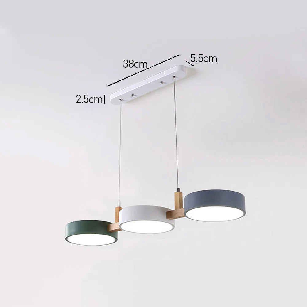 Lustre Nordique Moderne - Éclairage Suspendu Multi-Lumière pour Espaces de Salle à Manger et Cuisine