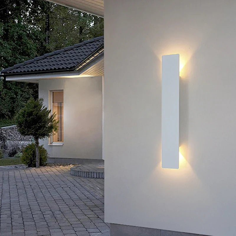 Lampe Murale Extérieure Étanche Moderne - Applique de Jardin LED