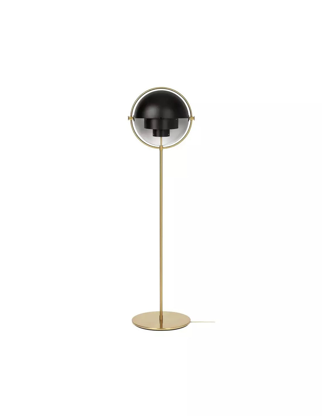 Lampadaire sculptural avec plusieurs luminaires